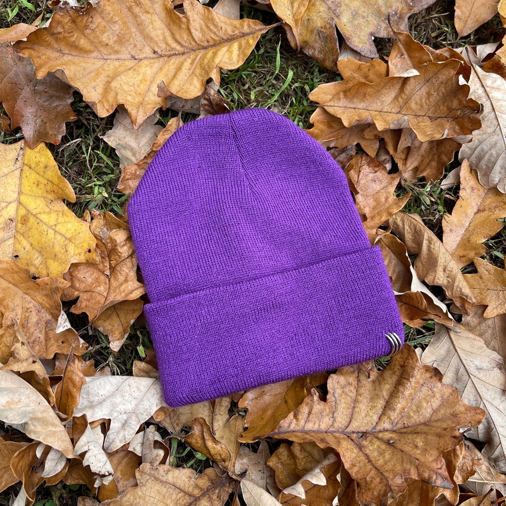 Hat Purple beanie